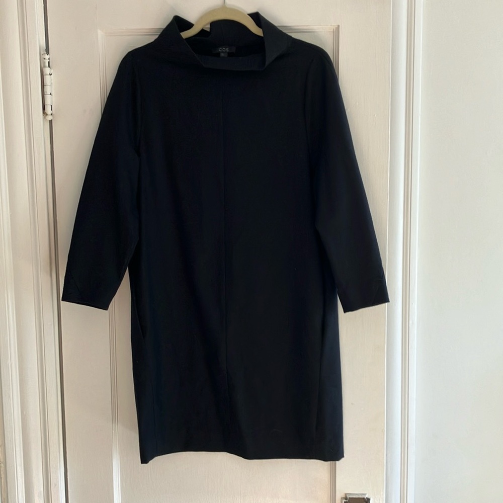 Cos mock neck dress